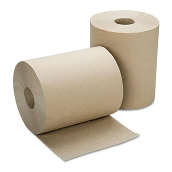 Highkey 8 in. x 600 ft. Continuous Roll Paper TowelNatural LR1415613 - main